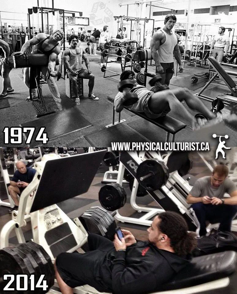Though I am not a fan of the Golden Era physique, it’s undeniable that their training environment was superior to our own, in that it was yet to be polluted by the onset of excessive socialisation and convenience. 